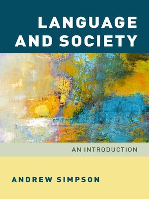 cover image of Language and Society